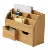 Lipper International Bamboo Space Saving Desk Organizer