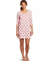 Dearfoams Women's Sweetheart V-Neck Sleepshirt