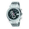 Gucci Men's YA101324 G-Chrono Diamond Case Black Guilloche Dial Watch