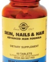 Solgar - Skin Nails & Hair/Advanced Msm Formula, 60 tablets