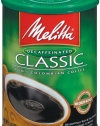 Melitta Classic Decaffeinated, Medium Roast Ground Coffee, 10.5-Ounce Cans (Pack of 4)