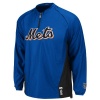 MLB New York Mets Long Sleeve Lightweight 1/4 Zip Gamer Home Jacket Men's