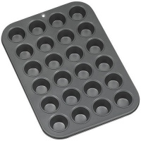 Baker's Secret 116424001 Basics Nonstick 24-Cup Mini Muffin Pan