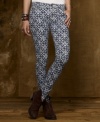 Denim & Supply Ralph Lauren's heritage-inspired artisan print puts an edgy, modern-day spin on this skinny corduroy pant.