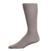 Gold Toe Men's ADC Aquafx Adams Rib Dress Sock, Khaki, Size 6-12 1/2