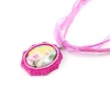 Necklace child Princesses Disney fuchsia.