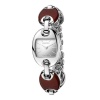 Gucci Women's YA121516 Marina Chain Small Red Ceramic and Steel Bracelet Watch