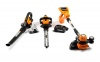 WORX WG901.1 3-Piece 18-Volt Cordless Outdoor Tool Combo Kit with Blower, String Trimmer and Hedge Trimmer