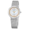 Skagen Women's 892SGS Steel Mother-Of-Pearl Dial Swarovski Crystal Watch