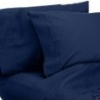 1500 Thread Count FULL (DOUBLE) Size 4pc Egyptian Bed Sheet Set, Deep Pocket, NAVY BLUE