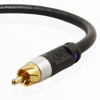 Mediabridge Ultra Series Subwoofer Cable - ( 6 Feet ) - Dual Shielded with RCA to RCA Gold Plated Pro Grade Connectors