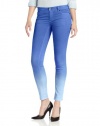 Two by Vince Camuto Women's Skinny Jean In Dip Dye, Ceramic Blue, 25