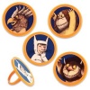 Where the Wild Things Are Party Cupcake Rings 12 Pack