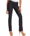 In a classic dark wash, these Joe's Jeans bootcut jeans are both figure flattering and a timeless fashion staple!