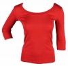 Michael Stars 3/4 Sleeve Scoop Neck