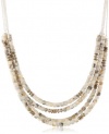 Kenneth Cole New York Urban Naturals Ivory Bead Multi-Row Necklace, 21