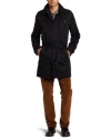 Calvin Klein Sportswear Men's Trench Coat, Black, XX-Large