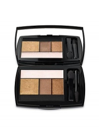 Infinitely luminous and sensationally smooth All-in-One Five Shadow Palette to brighten eyes. This versatile palette conveniently creates a full eye look for day or night. Experience the newest generation of luminosity as silky lustrous powders transparently wrap the skin, allowing a seamless layering of pure color for a silky sheen and radiant finish. Long wear 8 hour formula. Color does not fade and continues to stay true.