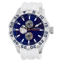 Nautica Men's N15567G BFD 100 Multifunction Blue Dial Watch