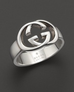 From the Silver Britt collection, a beautiful sterling silver ring, designed by Gucci.