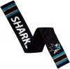 NHL San Jose Sharks Jersey Scarf(Black/Orange/White/Green)