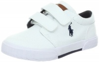 Polo Ralph Lauren Kids Faxon EZ II Sneaker (Toddler/Little Kid),White,8 M US Toddler