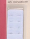 Dritz(R) 2 Hook Bra Back Extender- 1-1/2 Inch Wide White