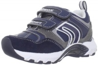 Geox Cstark1 Sneaker (Toddler/Little Kid),Navy/Grey,27 EU(10 M US Toddler)