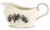 Lenox Winter Greetings Gold Banded Ivory China Sauce Boat