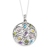 Sterling Silver Kaleidoscope of Wishes Sentimental Expressions Necklace