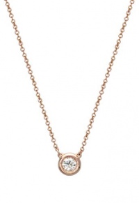 Effy Jewlery Rose Gold Diamond Pendant, .20 TCW