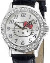 Hello Kitty Women's HK1745 Analogue Black Strap Watch