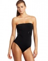 Calvin Klein Women's Bejeweled One-Piece Swimsuit