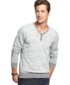 Take your casual game to the next level with this y-neck lightweight sweater from INC International Concepts. (Clearance)