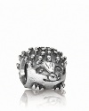 A quill-covered hedgehog charm adds texture and shine to your PANDORA bracelet.