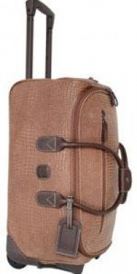 Bric's Luggage Safari 21 Inch Carry On Rolling Duffle, Camel, One Size