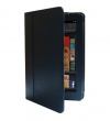 amCase(TM) Classic Leather Case and Stand for Kindle Fire, Black (NOT for Kindle Fire HD 7)