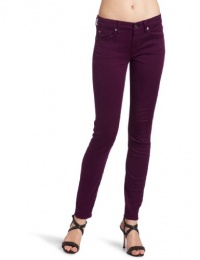 7 For All Mankind Women's Gwenevere Gummy Pant Dark Violet, Dark Violet, 26