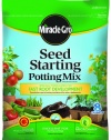 Miracle-Gro 75078500 Seed Starting Potting Mix Bag, 8-Quart