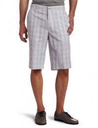 Perry Ellis Men's Cotton Ombre Plaid Short