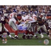 Steiner Sports NFL New York Giants Eli Manning Super Bowl XLII Escaping Tackle Horizontal 8x10 Photograph