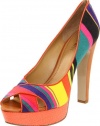 Nine West Women's Colourcode Peep-Toe Pump