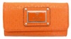 Guess Veracruz SLG Slim Clutch Wallet, Orange