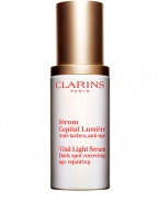 Restores deep luminosity with a targeted action on the dermis layer of the skin while correcting dark age spots. Diminishes complexion dullness. Evens skin tone. Reduces lines and wrinkles while firming the skin. Key ingredients: Hexylresorcinol, has the same effectiveness as hydroquinone, an anti dark-spot ingredient used in the pharmaceutical industry. A natural molecule. 100% safe. 0% toxicity.