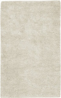 Area Rug 3x5 Rectangle Shag Ivory Color - Surya Aros Rug from RugPal