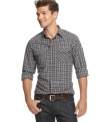 Southwestern style. This shirt from Kenneth Cole makes your summer style shine. (Clearance)