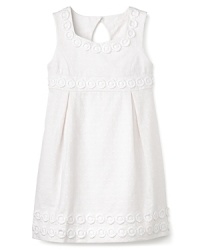 A crisp white dress for every occasion - sunny picnics at the park or tea time in the garden.