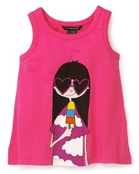 Little Marc Jacobs Girls' Lelani Tee - Sizes 8-12L