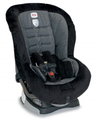 Car rides will be a favorite family activity with this Britax car seat designed for safety, minimum forward movement and easy installation.