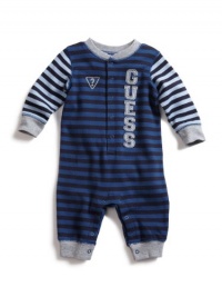 GUESS Kids Boys GUESS Kids Boys coverall, BLUE (3/6M)